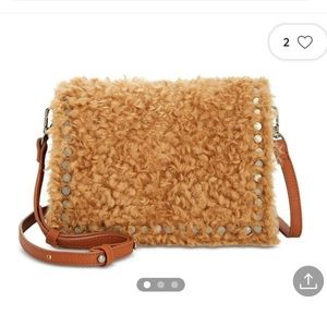 Steve Madden Cordaroy fur bag